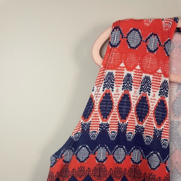 Lularoe Bright Joy Longline Vest - Picture 2 of 7